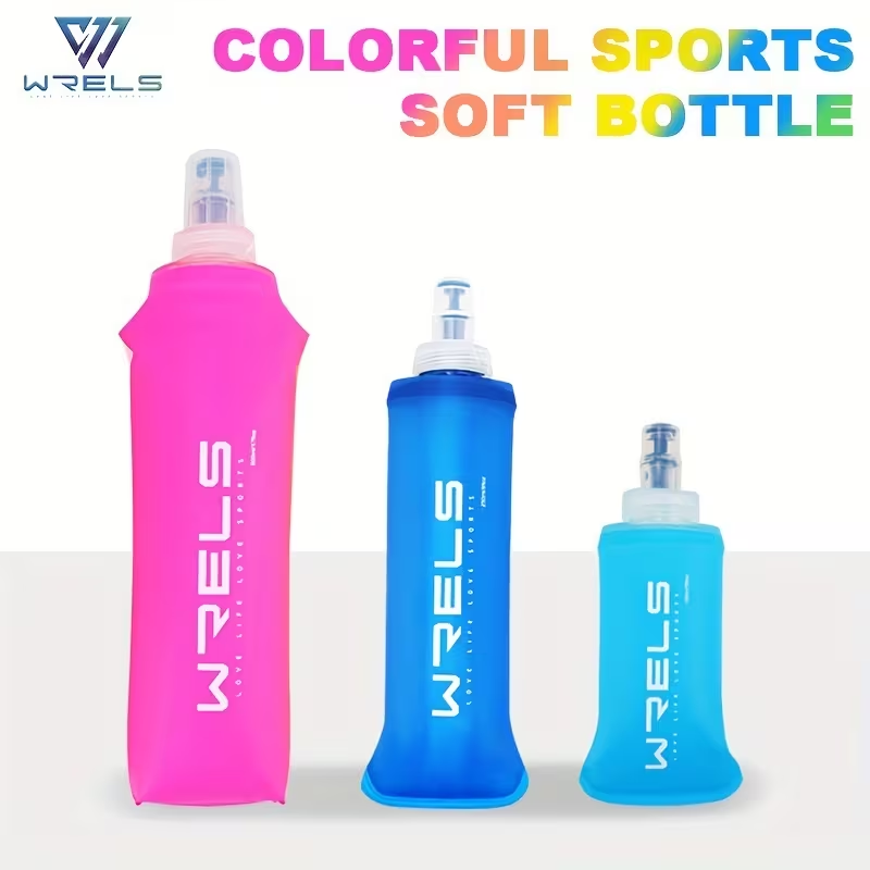 Collapsible Water Bottle - WRELS Przenośna Miękka Butelka Sportowa Bez
