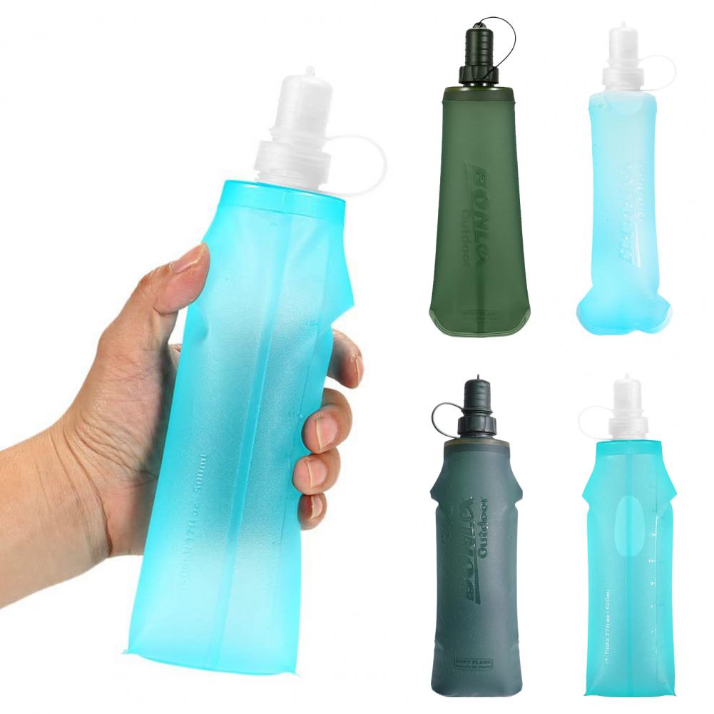 Collapsible Water Bottle - 250/500ML Składane butelki na wodę TPU