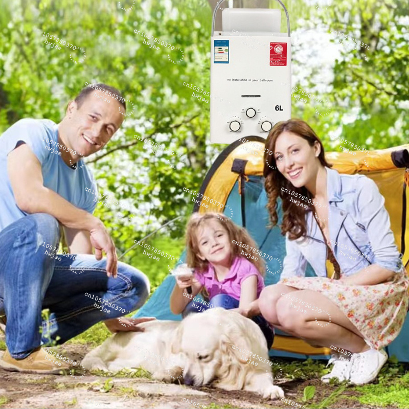 Outdoor Camping Hot Water Shower - Nowy Przepływowy Podgrzewacz Wody Bez Zbiornika
