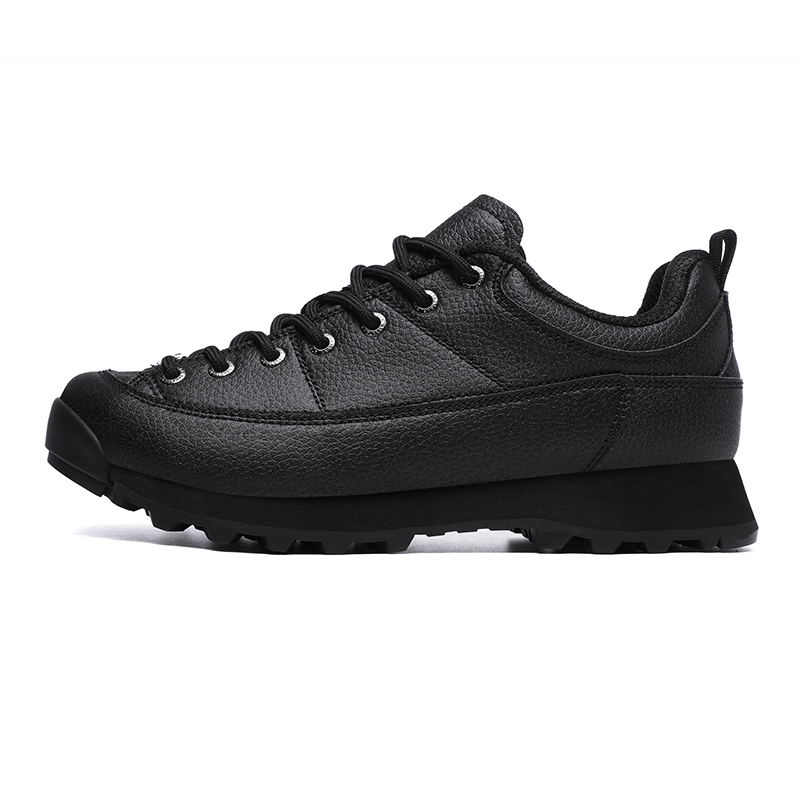 Urban Outdoor Camping - Modne skórzane buty trekkingowe męskie do