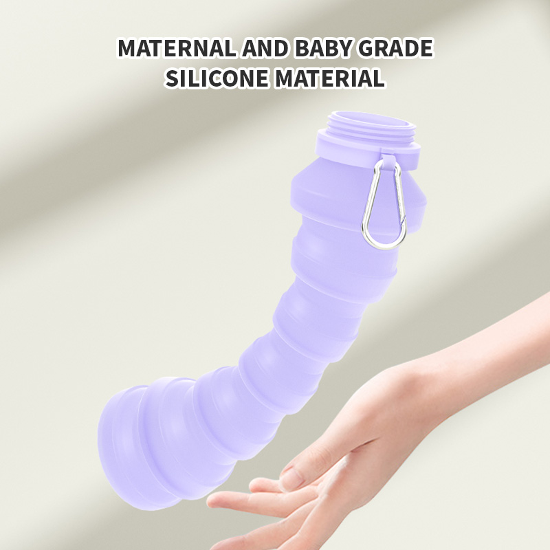 Collapsible Water Bottle - Składane butelki na wodę, silikonowe, przenośne,