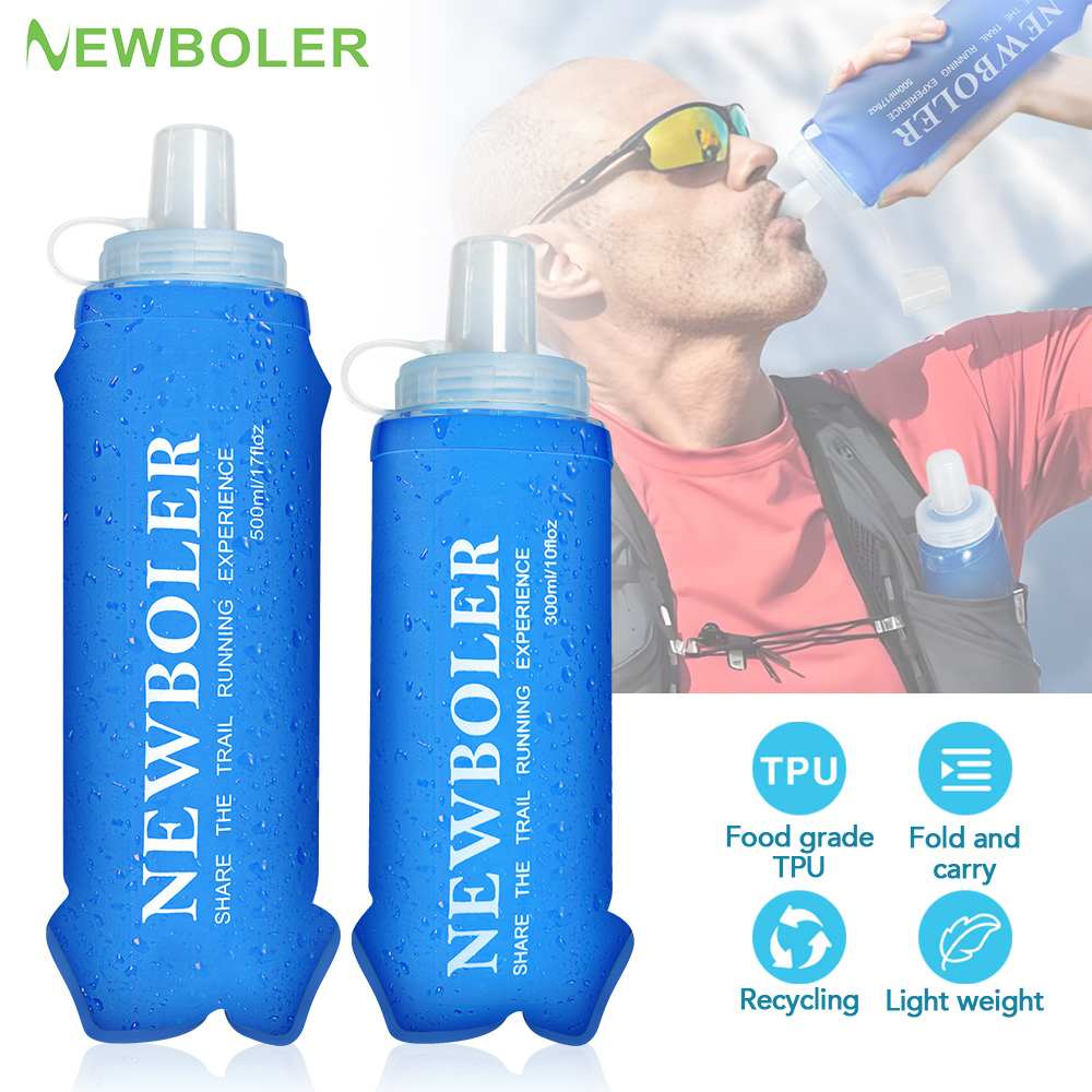 Collapsible Water Bottle - NEWBOLER 300/500ML butelka na wodę TPU