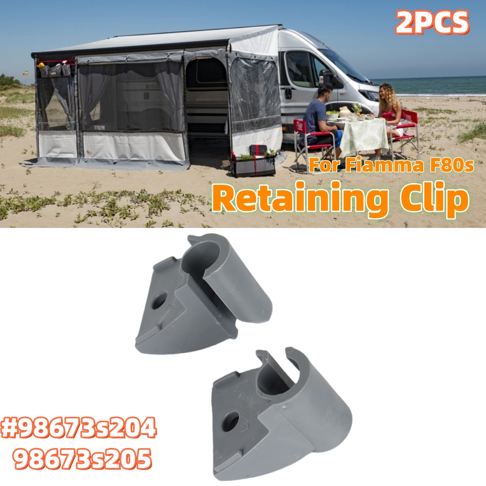 Outdoor Camping Awning - Klips mocujący nogę markizy RV, lewa/prawa
