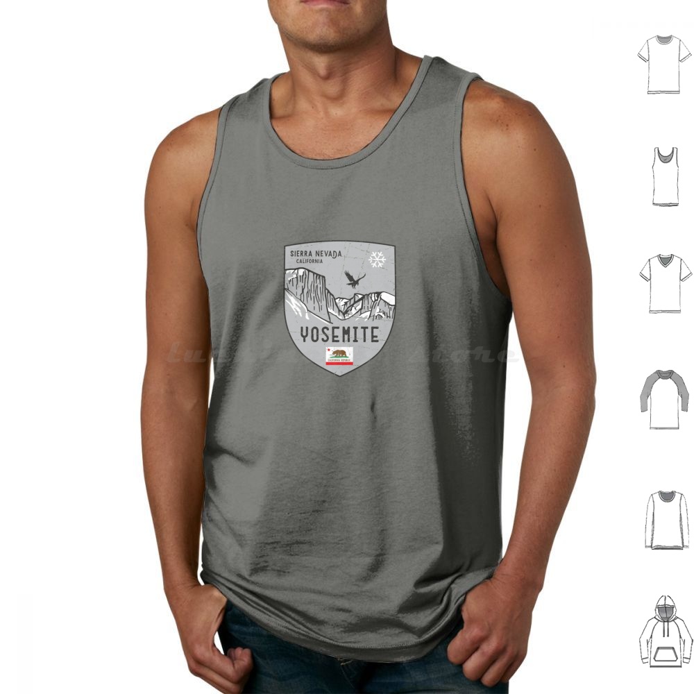 Outdoor Camping Yosemite - Koszulki bez rękawów z emblematem Yosemite