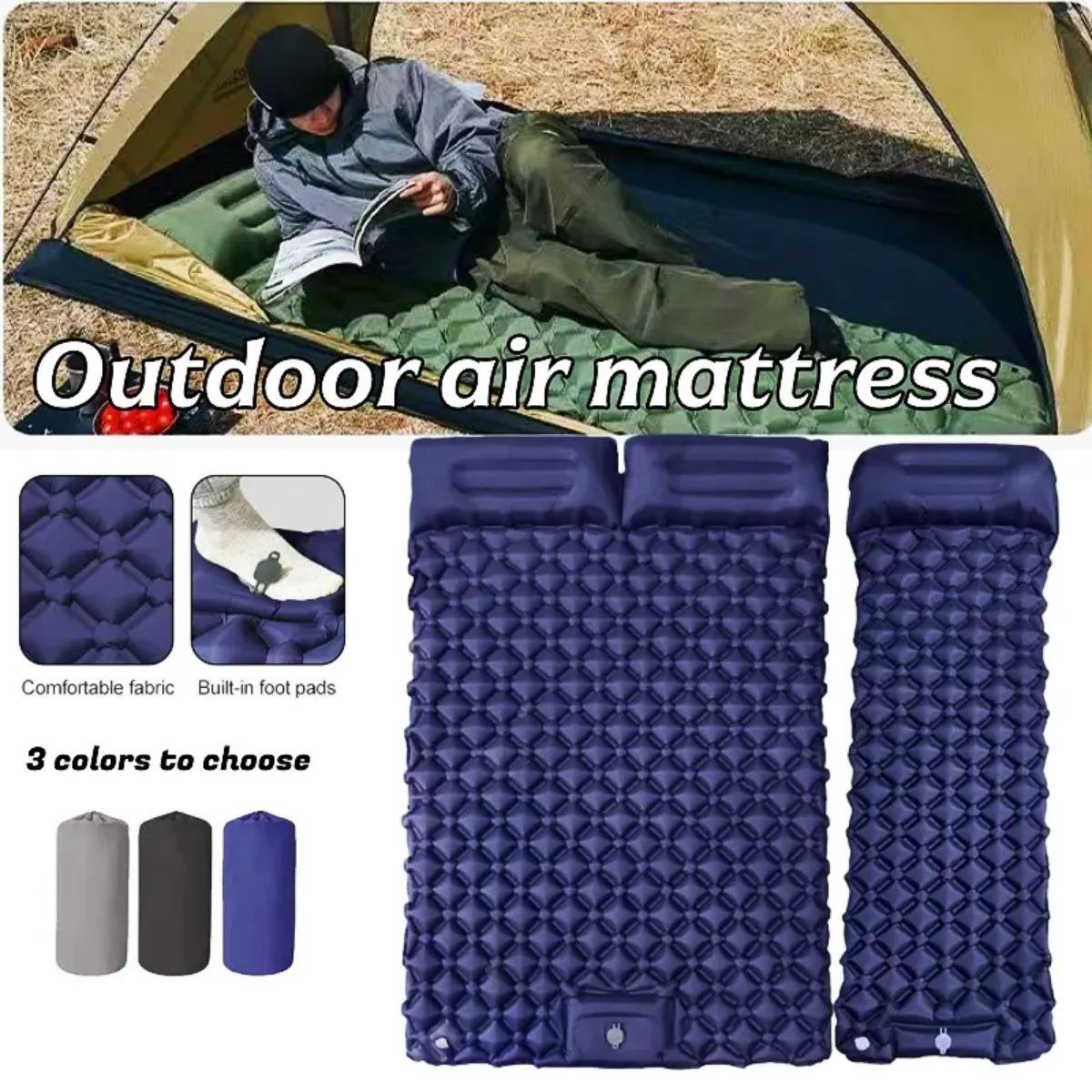 Outdoor Camping Mat Waterproof - Materac dmuchany jedno- i dwuosobowy, składana