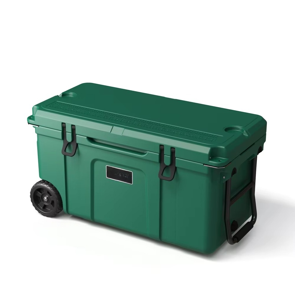 Outdoor Camping Trolley - 70QT Wózek-chłodziarka z izolacją termiczną, z