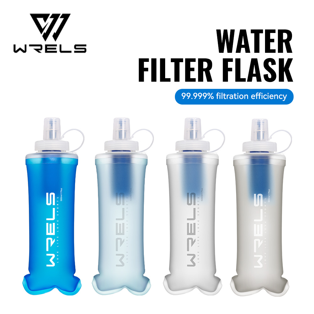 Collapsible Water Bottle - Butelka na wodę WRELS z filtrem,