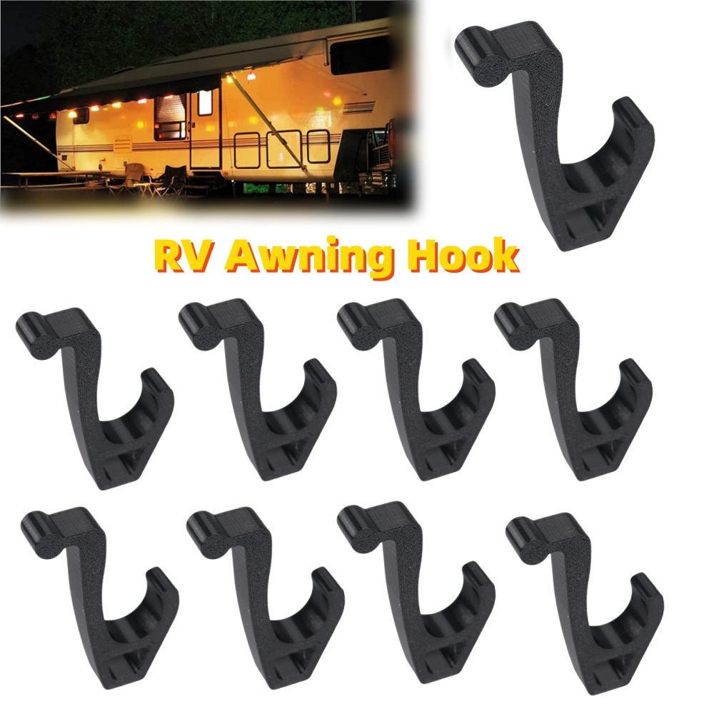 Outdoor Camping Awning - 1/2 szt. Klipsy do mocowania markizy