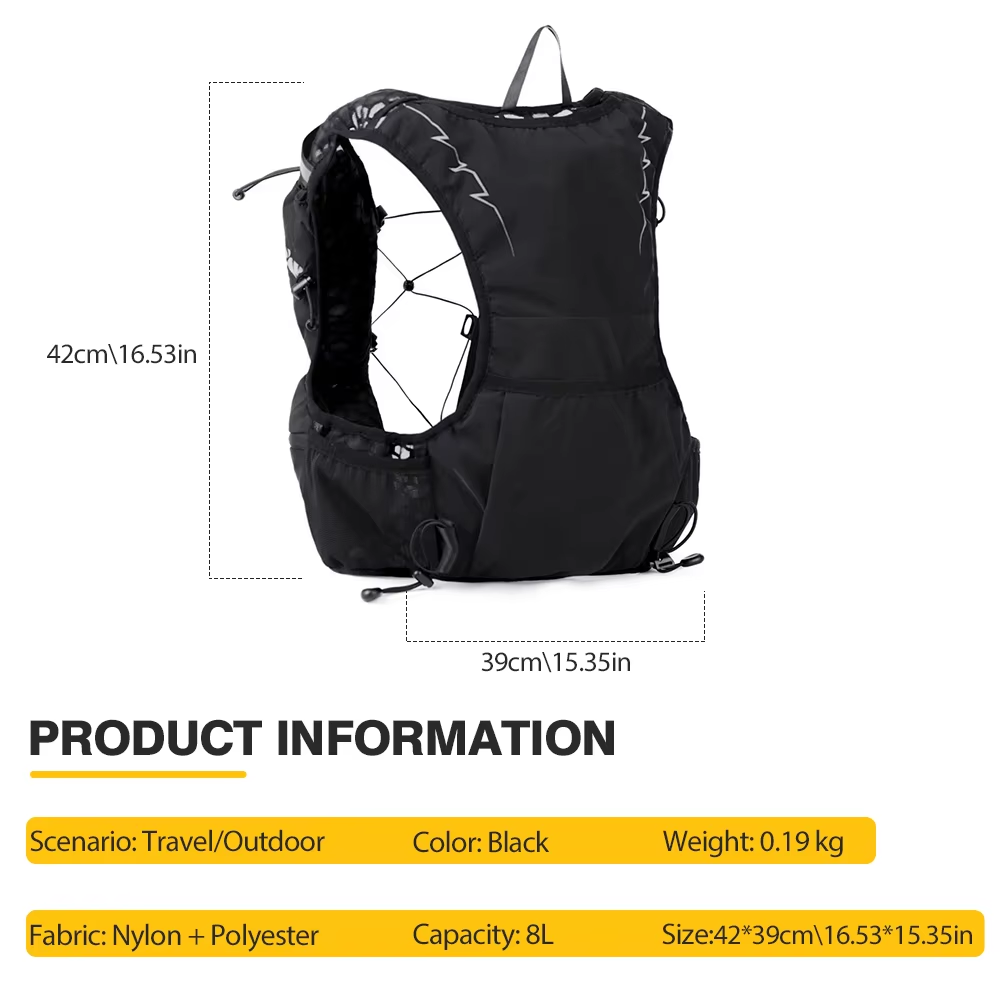Plecak do biegania w terenie N – Outdoor Camping Vest recenzja i cena