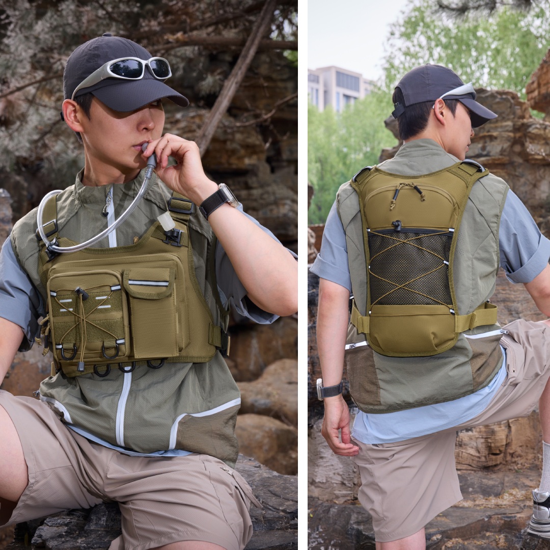 Kamizelka do biegania dla kobi – Outdoor Camping Vest recenzja i cena