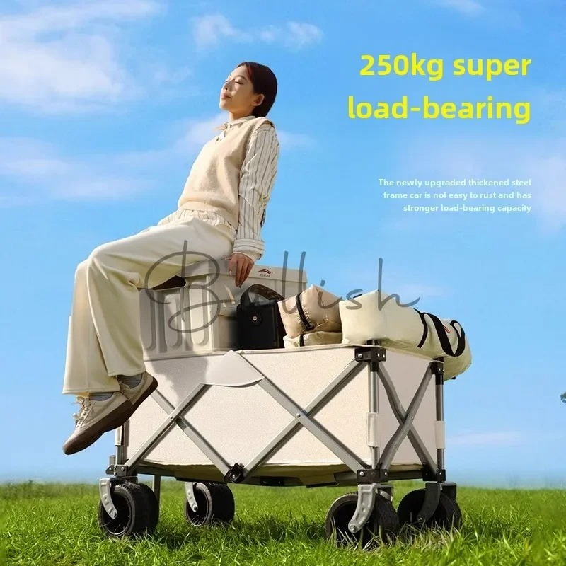 Wózek kempingowy, składany wóz – Outdoor Camping Trolley recenzja i cena