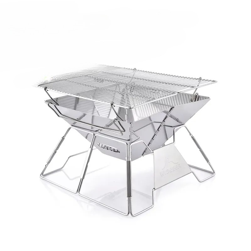 Grill do grillowania na kempin – Outdoor Camping Wood Burning Stove recenzja i cena