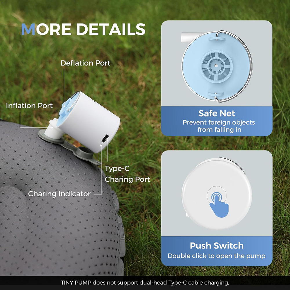 Przenośna pompa powietrza FLEX – Outdoor Camping Sleeping Bag recenzja i cena