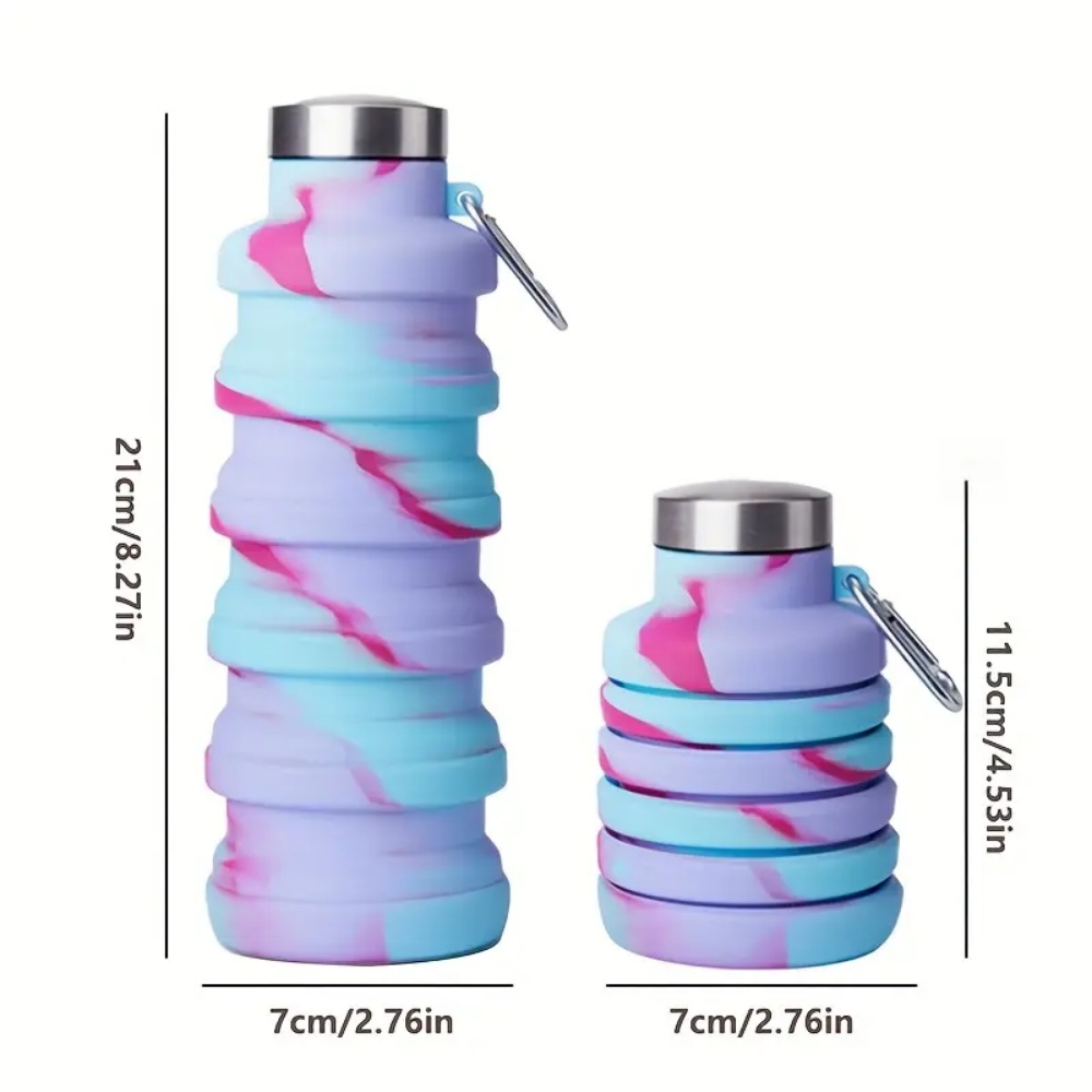 Składana silikonowa butelka na – Collapsible Water Bottle recenzja i cena