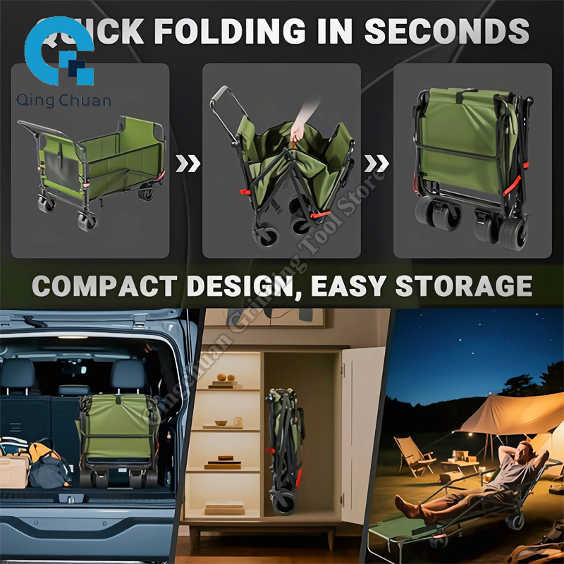 Wózek Kempingowy Wielofunkcyjn – Outdoor Camping Trolley recenzja i cena