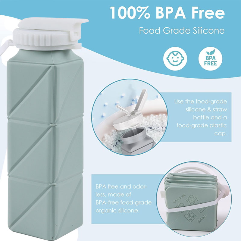 Składana butelka na wodę 620 m – Collapsible Water Bottle recenzja i cena