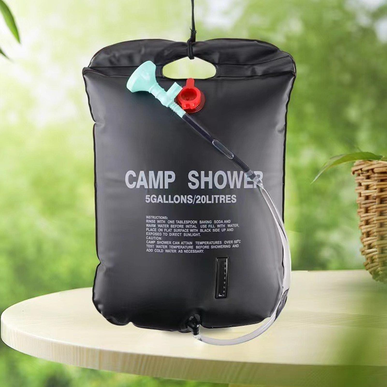 Zewnętrzna torba prysznicowa,  – Outdoor Camping Hot Water Shower recenzja i cena