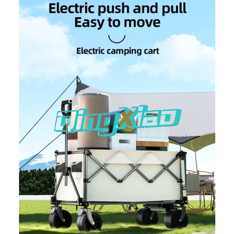 Elektryczny składany wózek kem – Outdoor Camping Trolley recenzja i cena