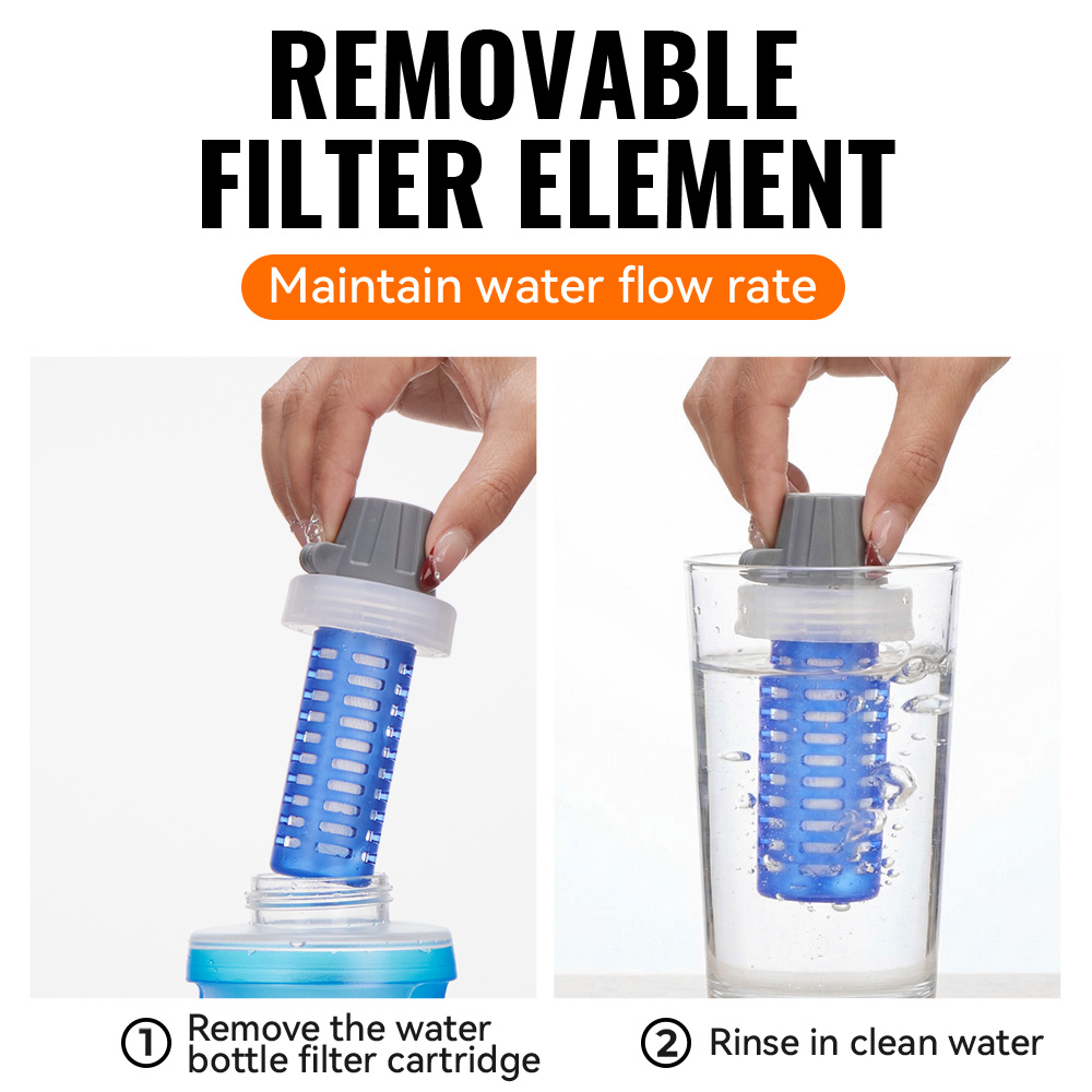 WRELS Miękka butelka na wodę z – Collapsible Water Bottle recenzja i cena