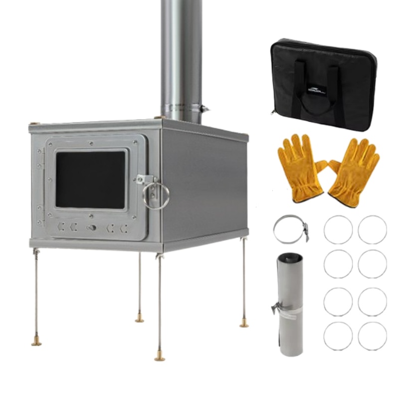 Składana kuchenka namiotowa Le – Outdoor Camping Wood Burning Stove recenzja i cena