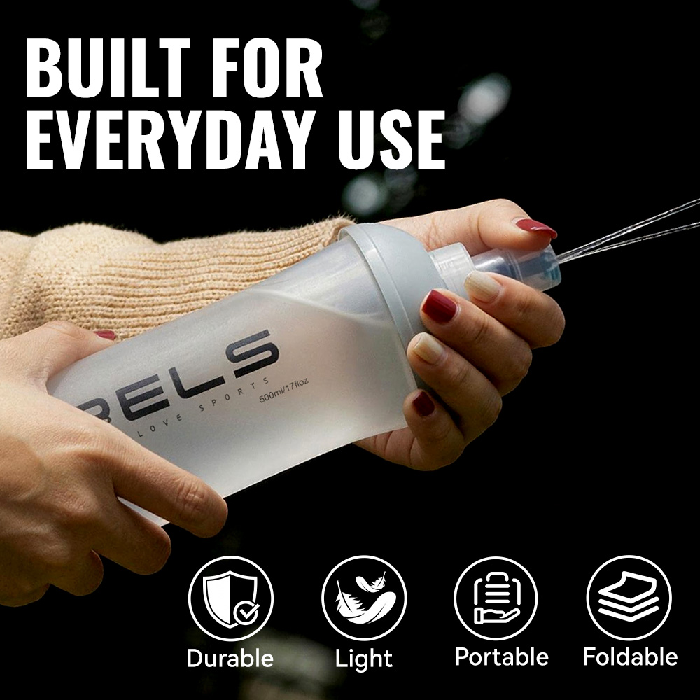 WRELS 190ml 250ml 350ml 500ml  – Collapsible Water Bottle recenzja i cena