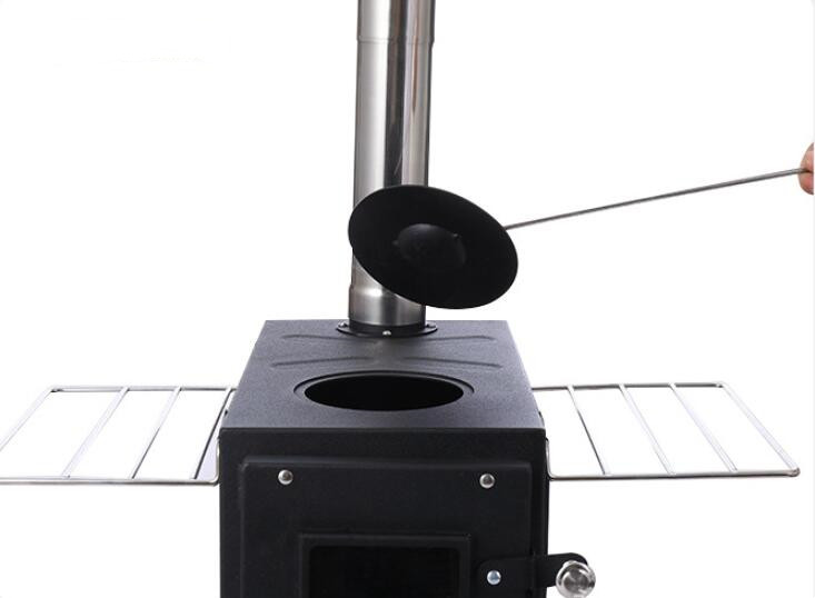 Przenośna, wolnostojąca kuchen – Outdoor Camping Wood Burning Stove recenzja i cena