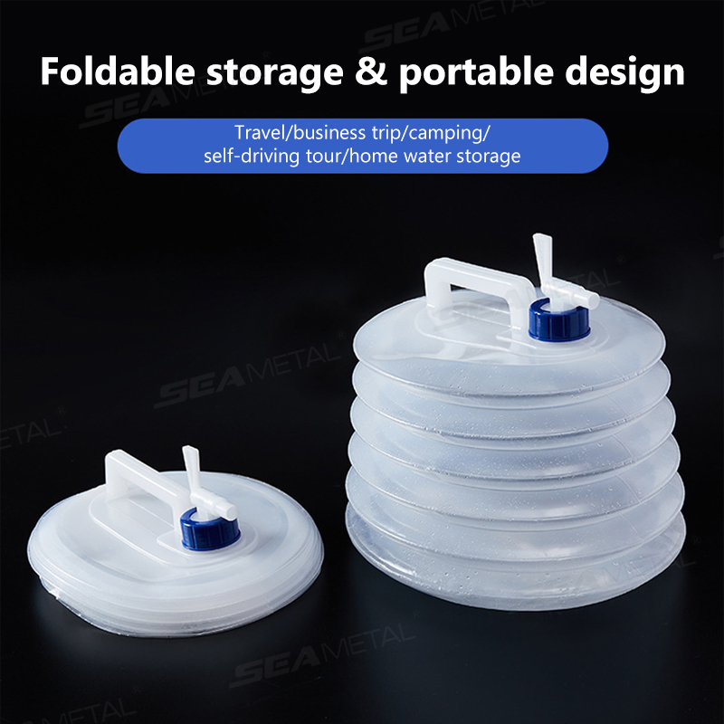 SEAMETAL 5L-15L Składany Wiadr – Collapsible Water Bottle recenzja i cena