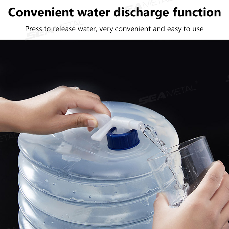 SEAMETAL 5L-15L Składany Wiadr – Collapsible Water Bottle recenzja i cena