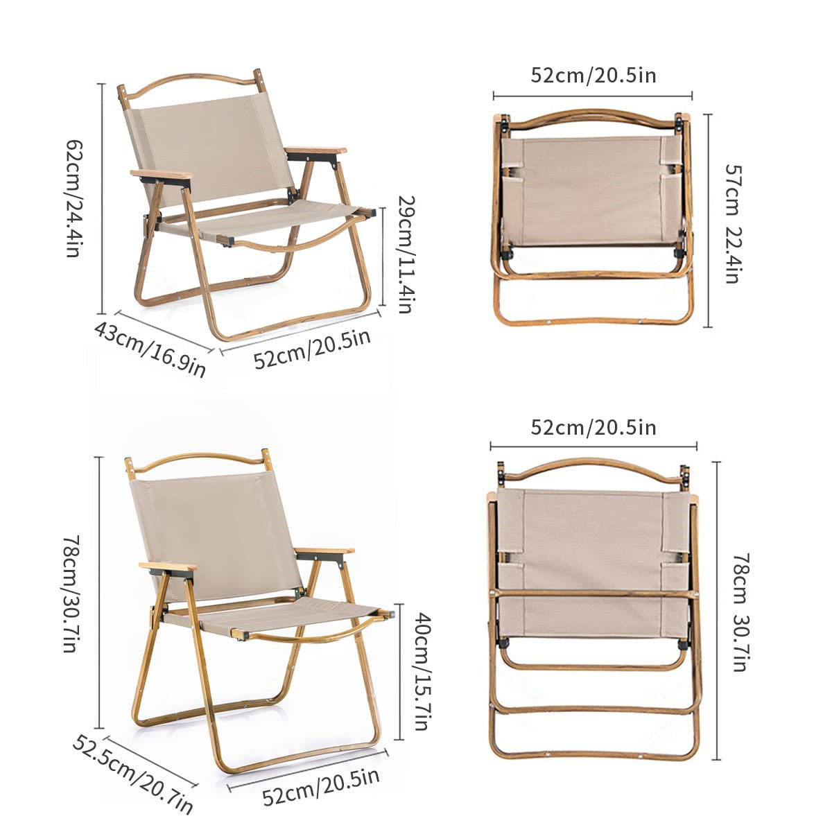 Wysokiej jakości przenośne skł – Quality Outdoor Camping Chairs recenzja i cena