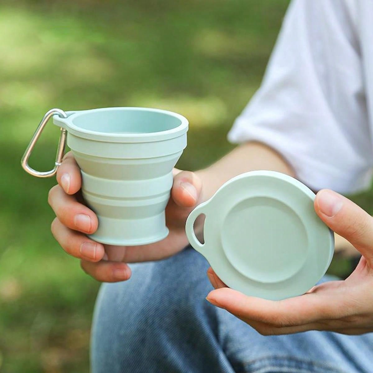 Składany kubek podróżny Leesep – Collapsible Water Bottle recenzja i cena
