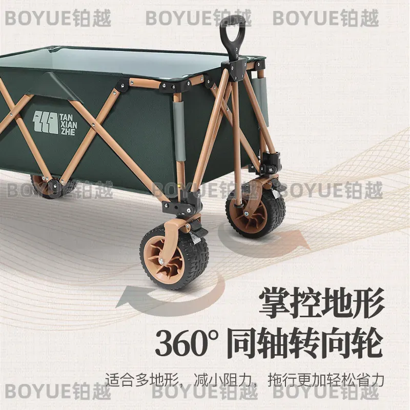Składany przenośny wózek kempi – Outdoor Camping Trolley recenzja i cena