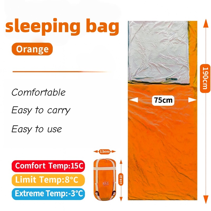 Sprzęt Kempingowy Ultralekki Ś – Outdoor Camping Sleeping Bag recenzja i cena