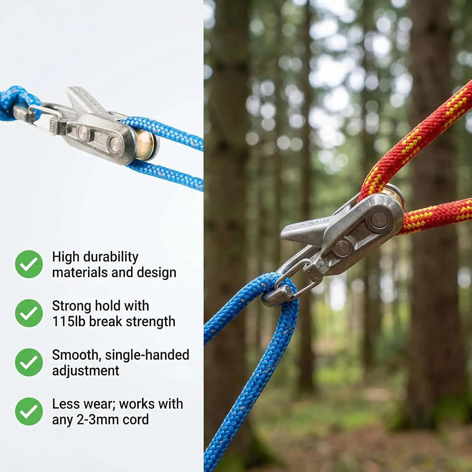 6 szt. Napinaczy do linki para – Outdoor Camping Guy recenzja i cena