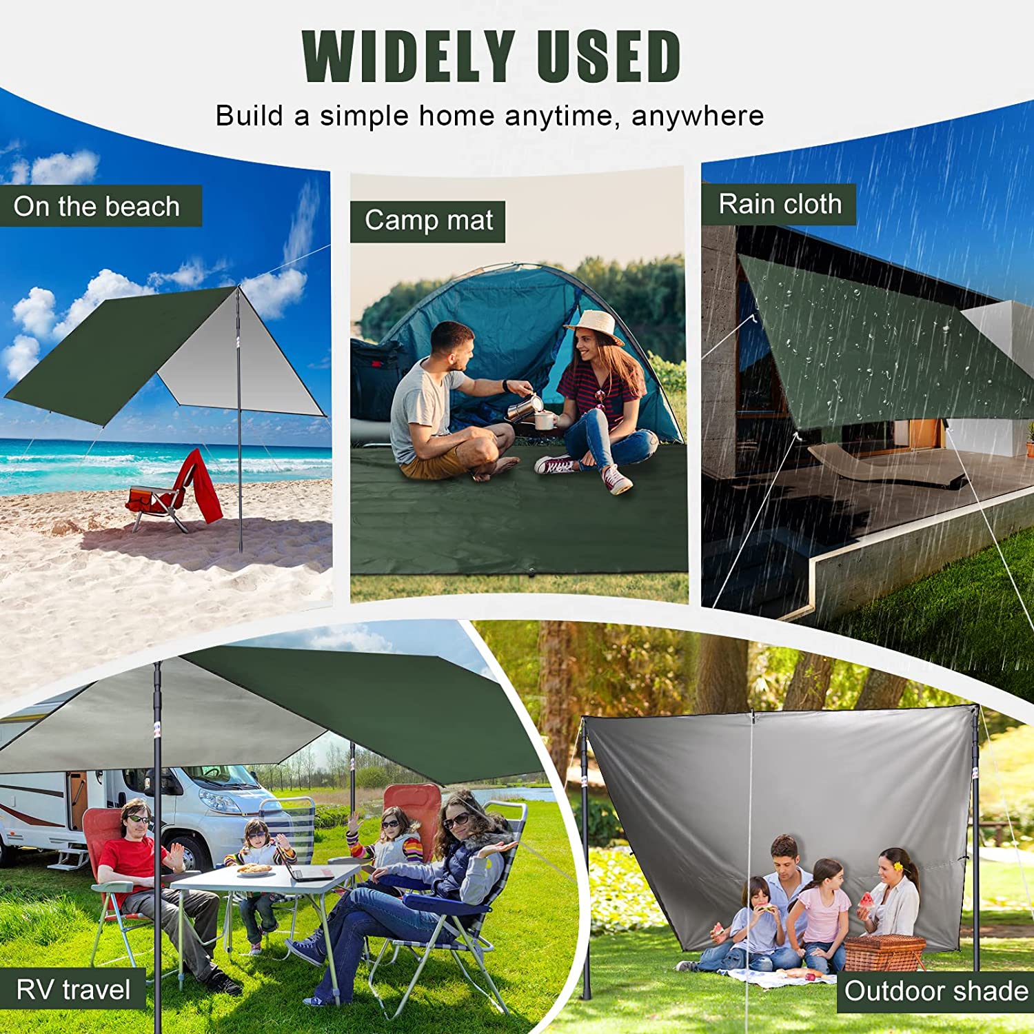 Wodoodporna plandeka kempingow – Outdoor Camping Tents For Sale recenzja i cena
