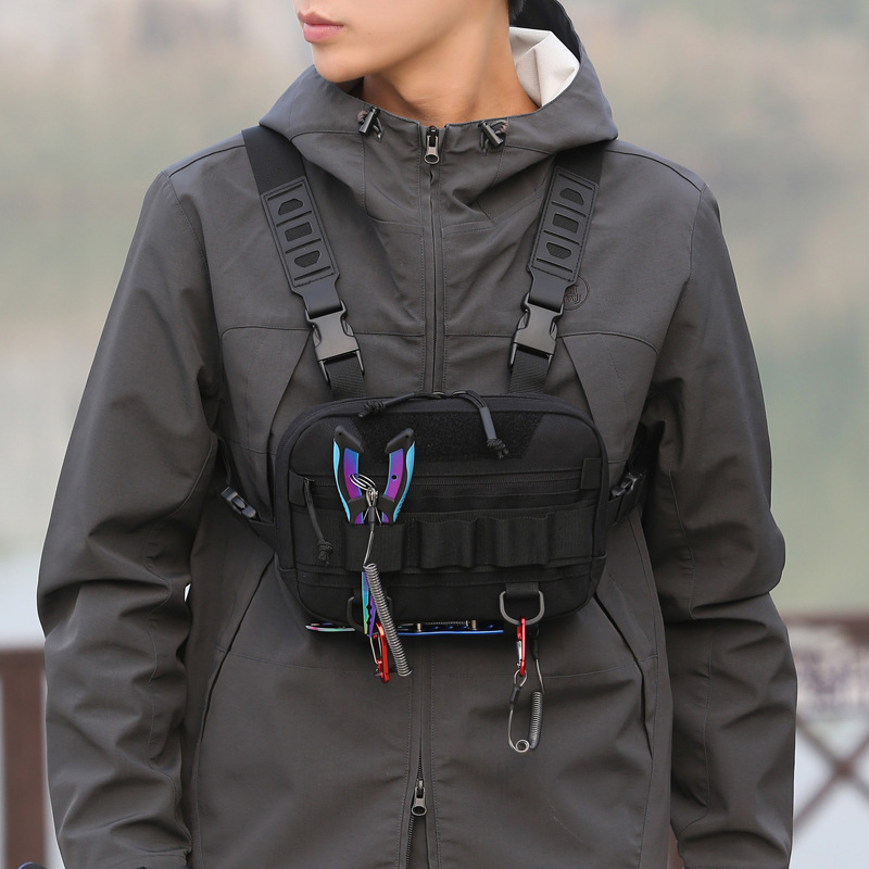 Taktyczny plecak na klatkę pie – Outdoor Camping Vest recenzja i cena