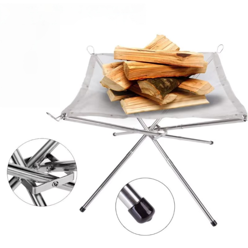 Przenośny ruszt do grillowania – Outdoor Camping Wood Burning Stove recenzja i cena