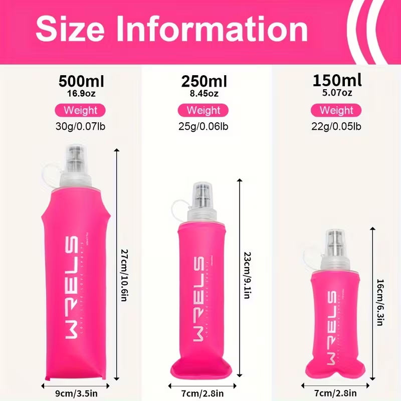 WRELS Składana Butelka na Wodę – Collapsible Water Bottle recenzja i cena