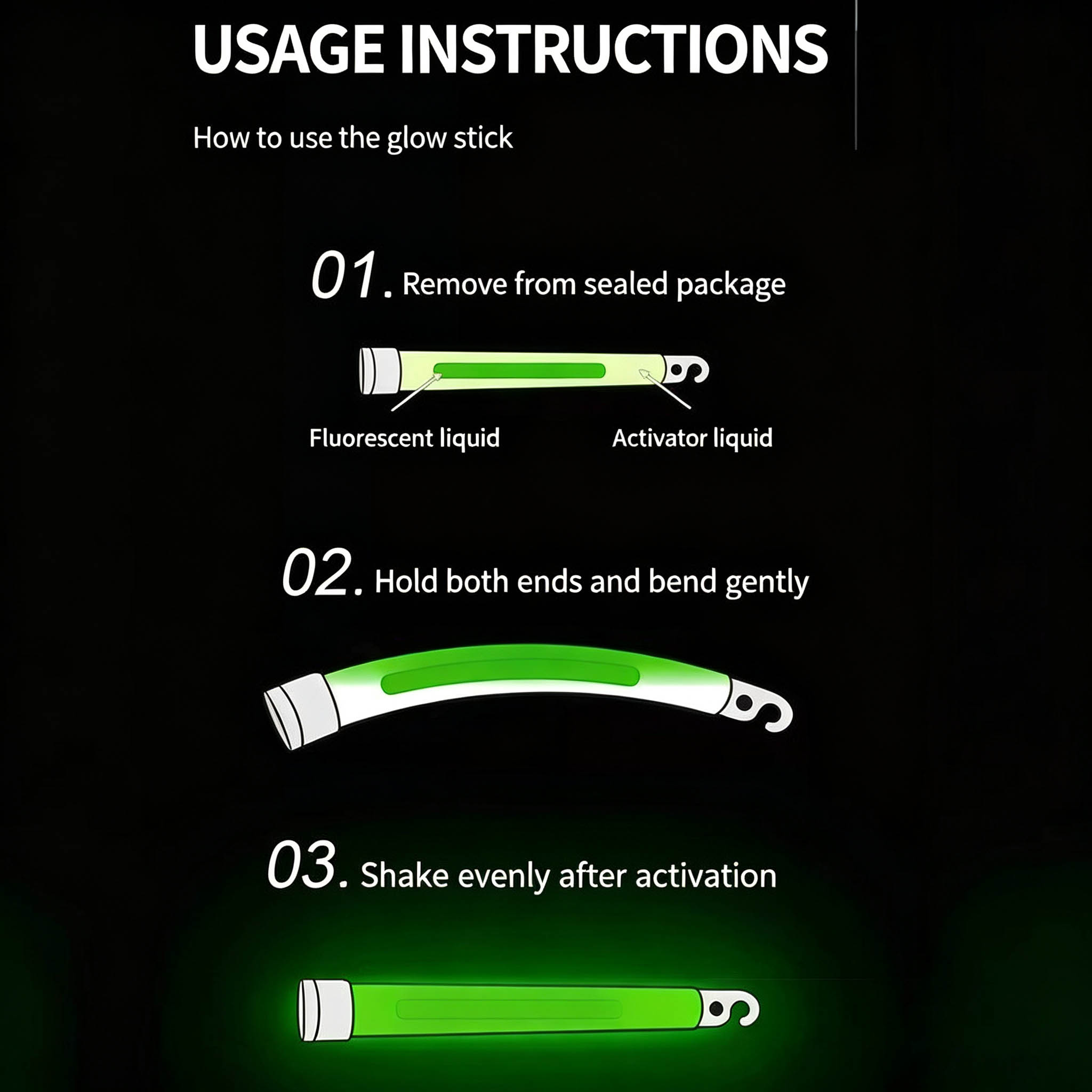 6-calowe taktyczne pałeczki św – Glow Sticks Survival recenzja i cena