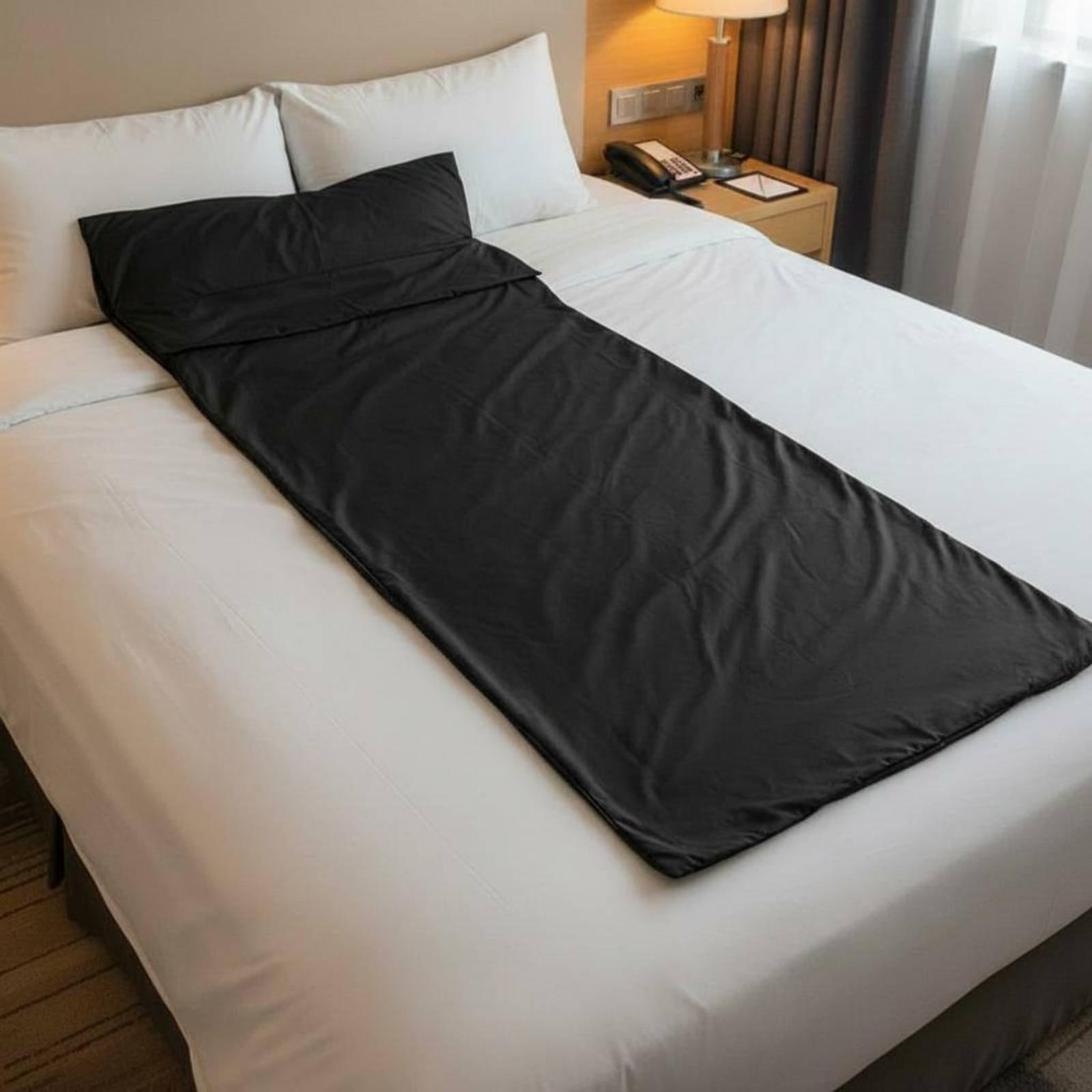 Przenośna wkładka do spania z  – Outdoor Camping Sleeping Bag recenzja i cena