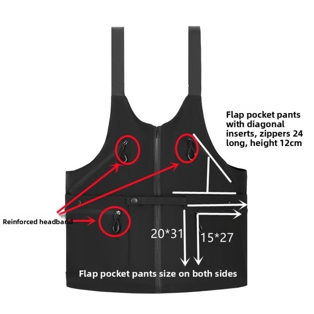 Wielofunkcyjna kamizelka kempi – Outdoor Camping Vest recenzja i cena