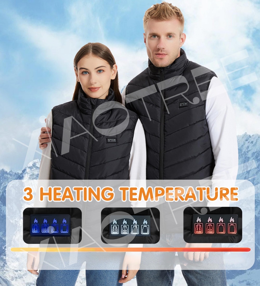 Męska kurtka podgrzewana z 28/ – Outdoor Camping Vest recenzja i cena