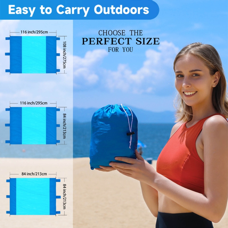 Koc plażowy bez piasku Przenoś – Outdoor Camping Mat Waterproof recenzja i cena