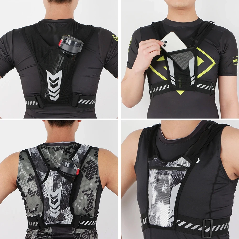 OSSOHH 1 szt. Kamizelka do bie – Outdoor Camping Vest recenzja i cena
