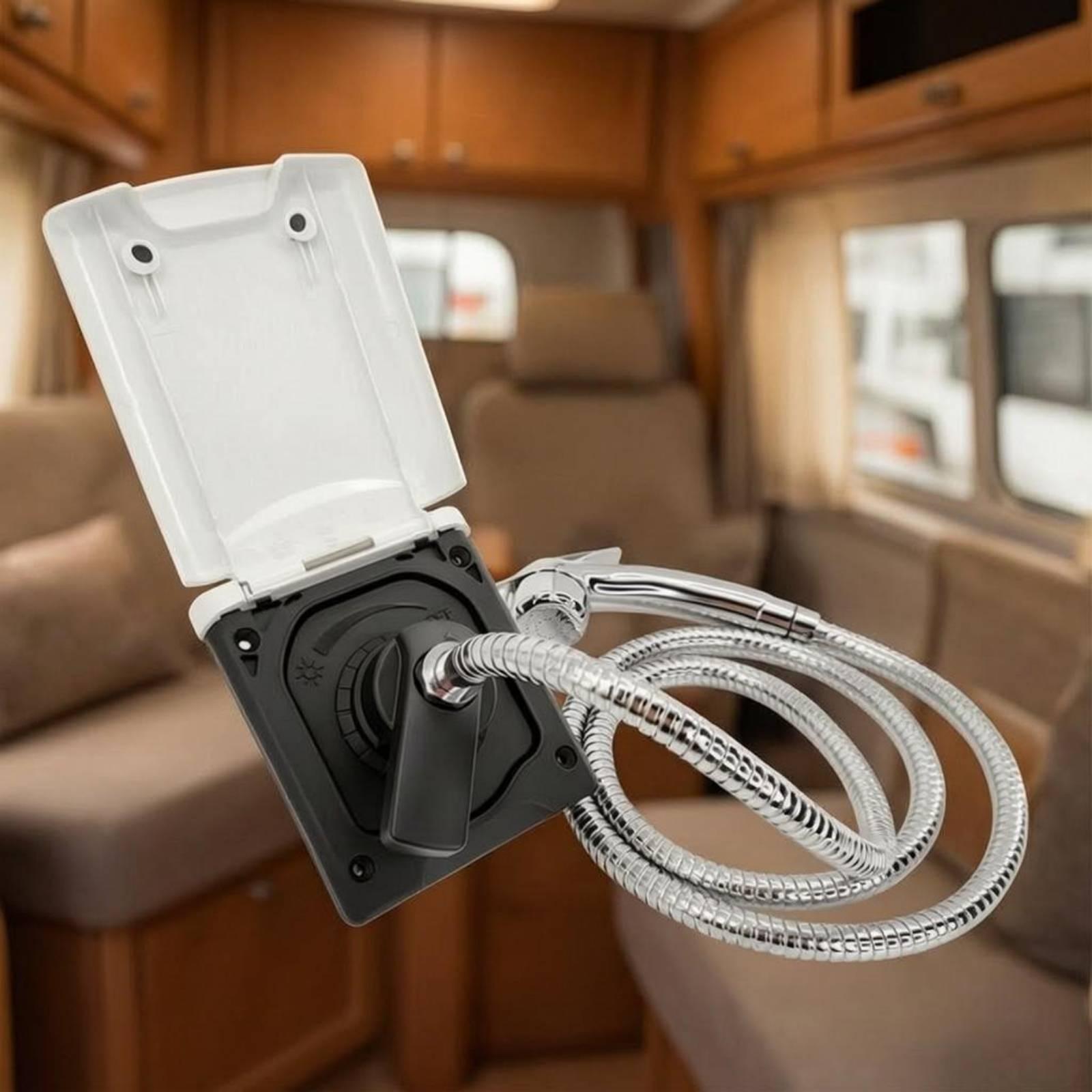 Montowany na ścianie panel pry – Outdoor Camping Hot Water Shower recenzja i cena