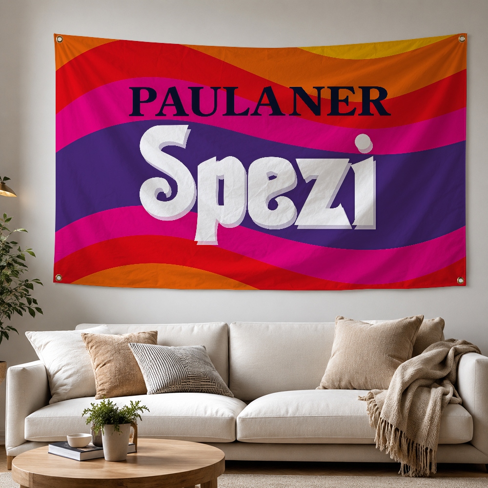 Flaga z logo marki napojów P-P – Outdoor Camping Brands recenzja i cena