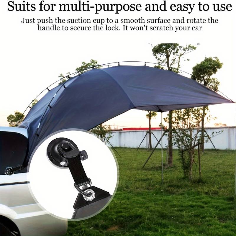 4 szt. Haki mocujące z przyssa – Outdoor Camping Awning recenzja i cena