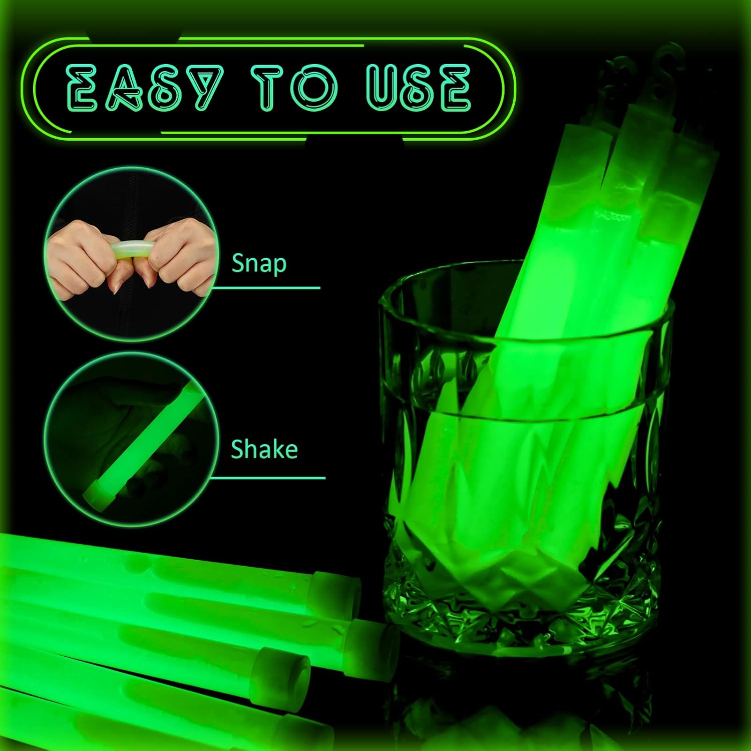 Świecące pałeczki hurtowo ziel – Glow Sticks Survival recenzja i cena