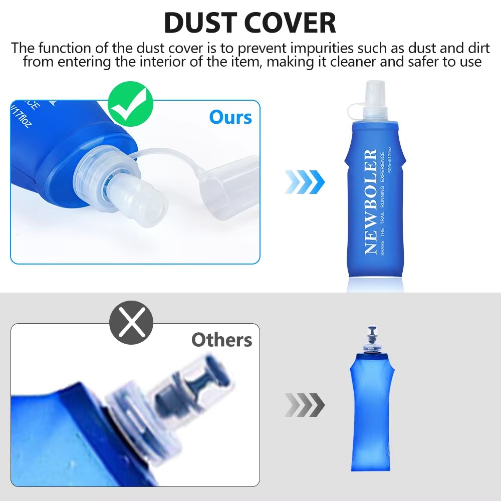 NEWBOLER 250ml/500ml składana  – Collapsible Water Bottle recenzja i cena