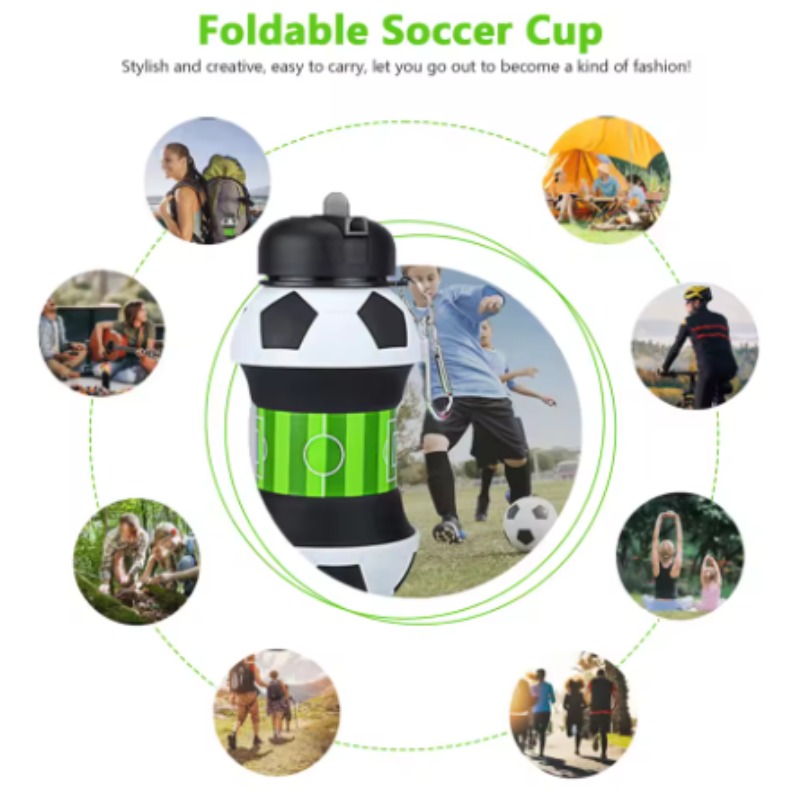 Silikonowy składany kubek piłk – Collapsible Water Bottle recenzja i cena