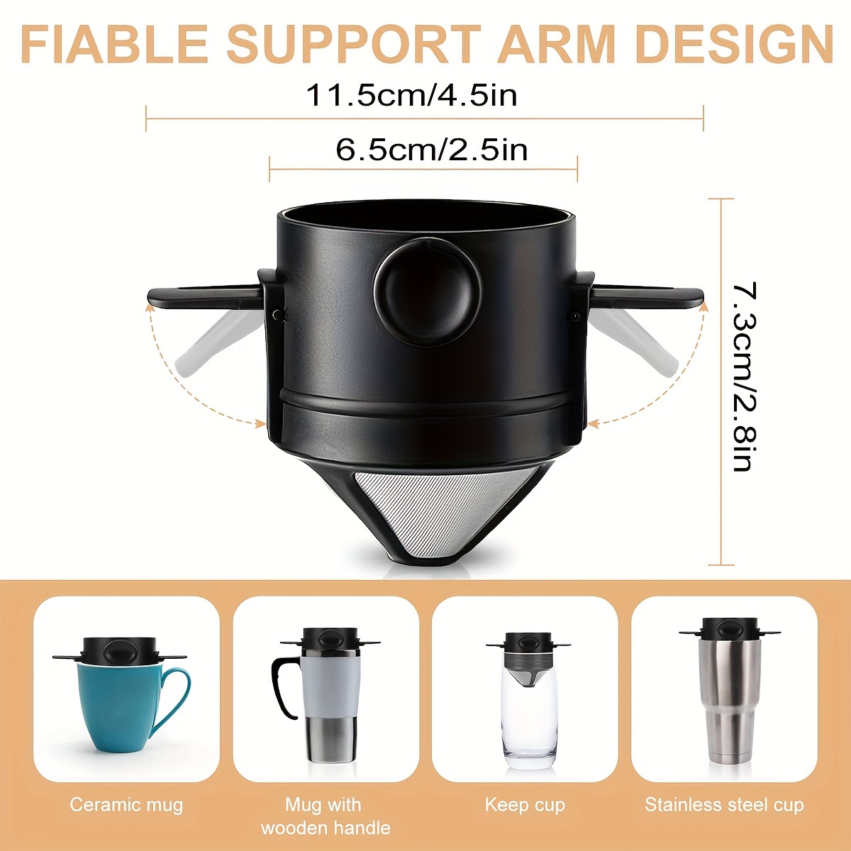 Kubek z filtrem do kawy Przeno – Collapsible Water Bottle recenzja i cena